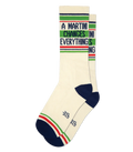 A Martini Changes Everything Socks - Novelty Gym Socks