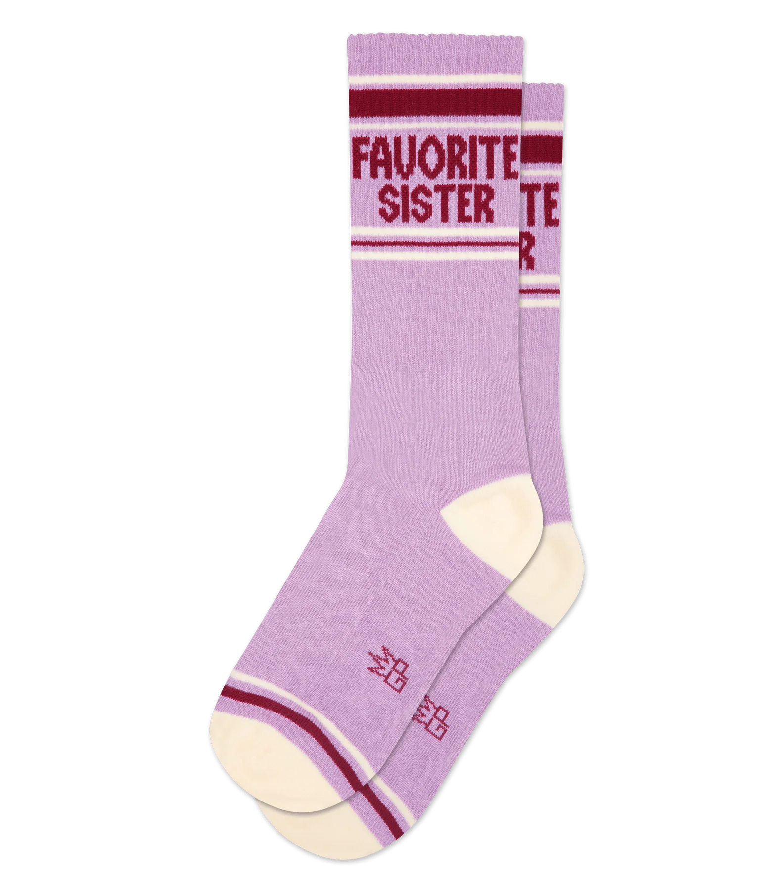 Favorite Sister Socks - Novelty Gym Socks