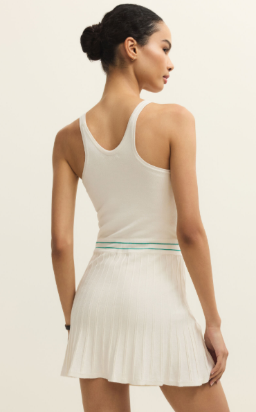 Set Serve Dress - Fitted Mini Dress with Built-In Bike Short