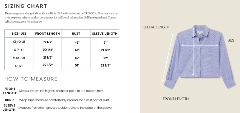 Nessa Shirt Blue White Stripe