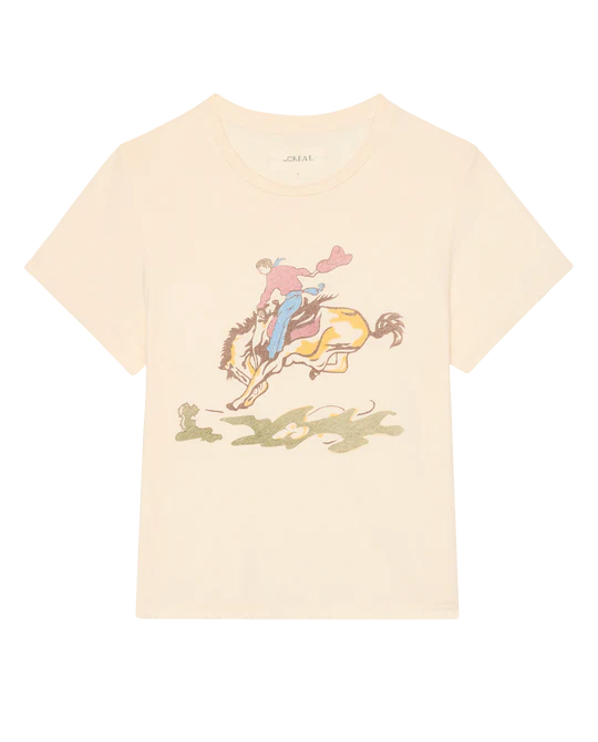 The Little Tee - Rider Graphic Vintage Cotton Tee